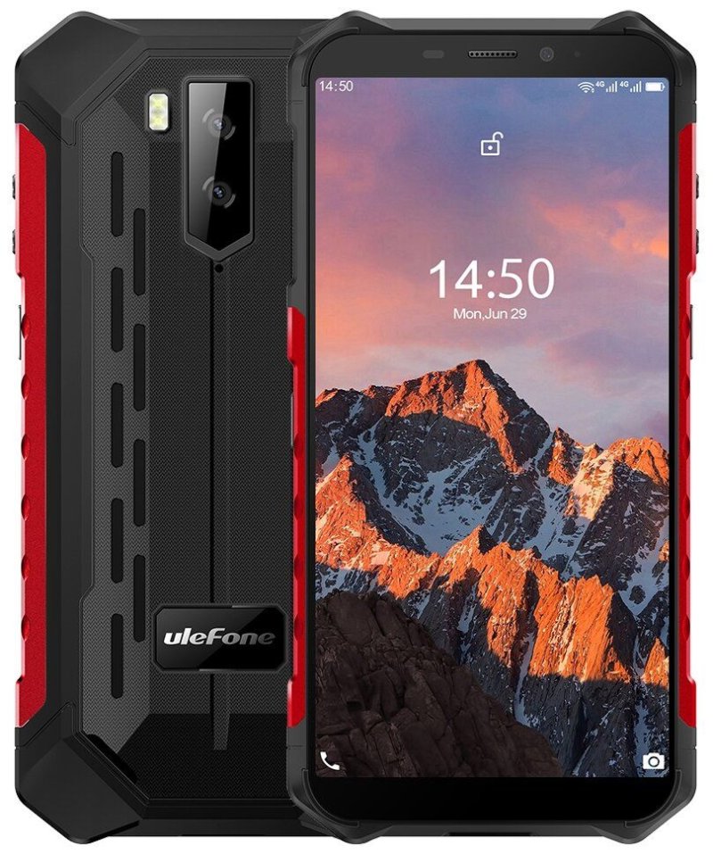 Смартфон Ulefone Armor X5 Pro 4/64Gb Red