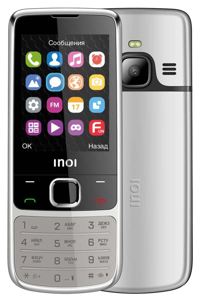 Мобильный телефон INOI 243 Silver