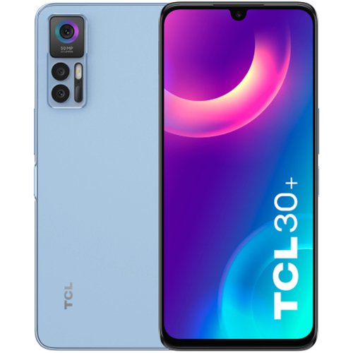 Смартфон TCL 30+ 4/128 ГБ RU, Dual nano SIM, blue