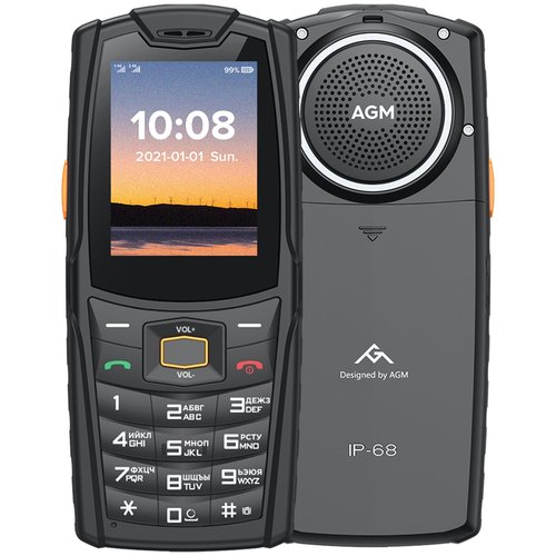 Телефон AGM M6, 2 SIM, черный