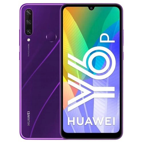 Смартфон HUAWEI Y6p (NFC) 3/64 ГБ, Dual nano SIM, фиолетовый