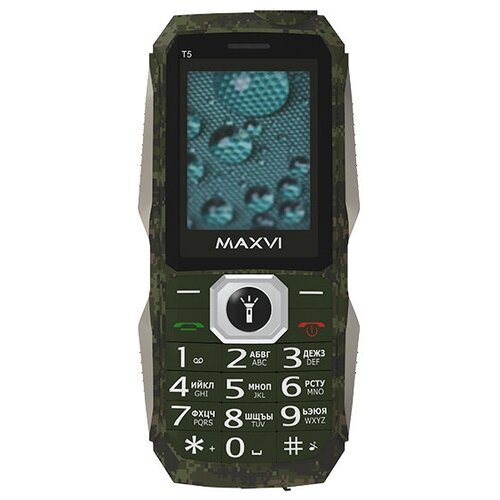 Сотовый телефон Maxvi T5 черный