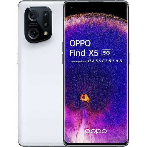 Смартфон OPPO Find X5 8/256 ГБ Global, Dual nano SIM, white