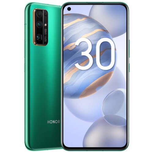 Смартфон HONOR 30 8/128 ГБ RU, Dual nano SIM, изумрудно-зеленый
