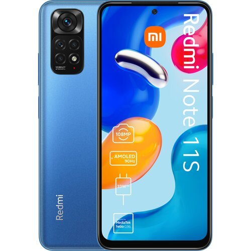 Смартфон Xiaomi Redmi Note 11S 4G 8/128 ГБ Global, Dual nano SIM, синие сумерки