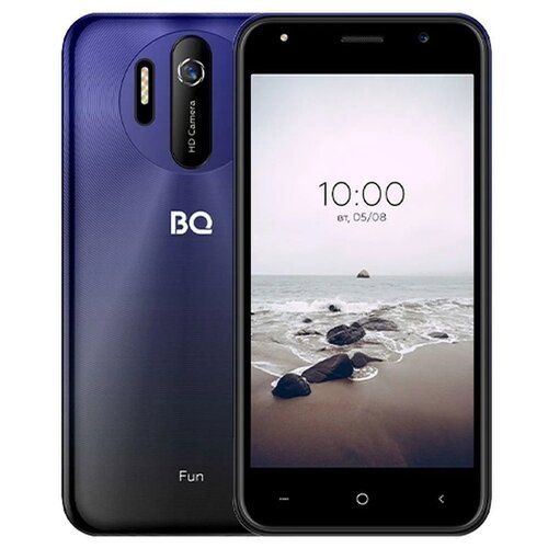 Смартфон BQ 5031G Fun 1/8 ГБ, 2 micro SIM, night blue