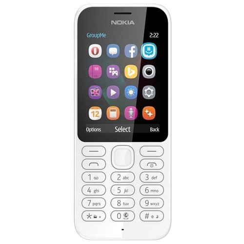 Мобильный телефон Nokia 222 White, белый