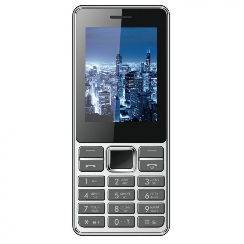 Мобильный телефон Vertex D514 Metal/Black