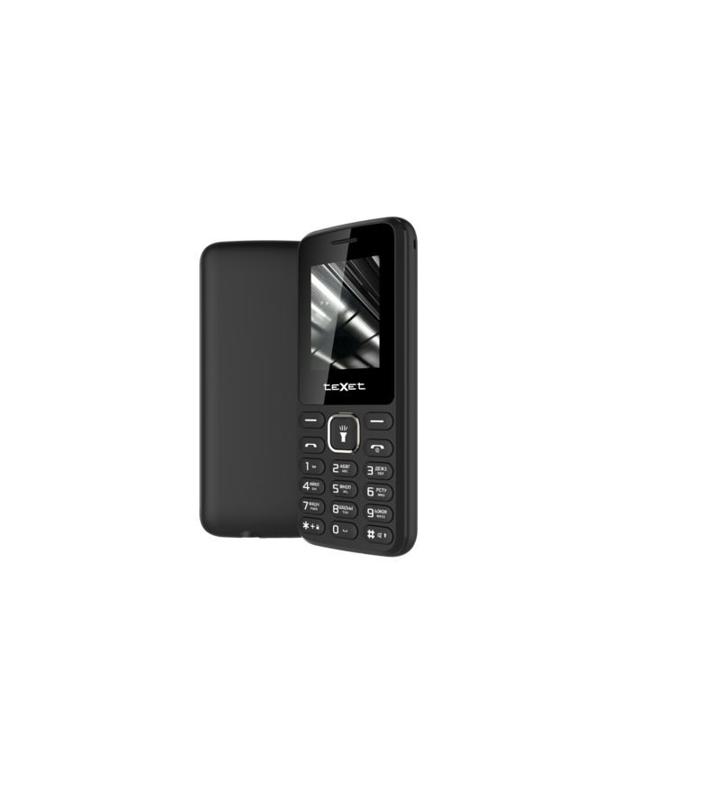 Мобильный телефон teXet TM-118 Black (2 SIM)