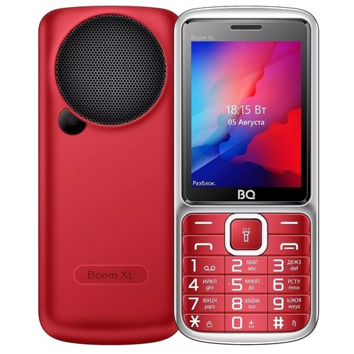 Телефон BQ 2810 BOOM XL, 2 SIM, красный