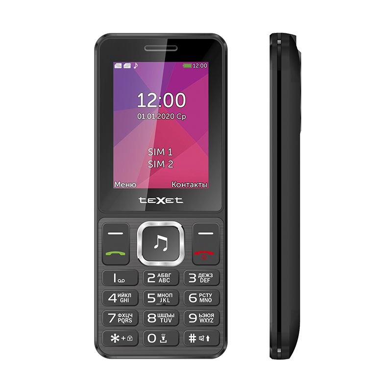 Телефон TeXet TM-301 черный