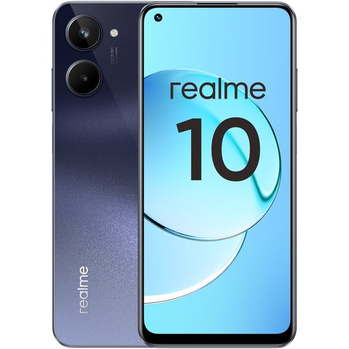 Смартфон REALME RMX3630 (10) 8 + 128 ГБ цвет: черный (RUSH BLACK)