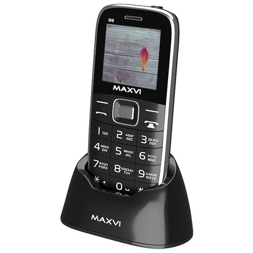 Мобильный телефон Maxvi B6 РСТ 32Mb/ 32Mb Золотистый