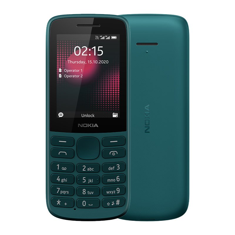 Мобильный телефон NOKIA 215 DS (TA-1272) Cyan