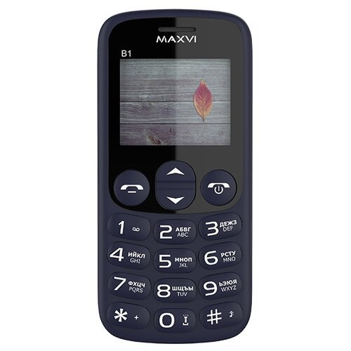 Телефон MAXVI B1 Blue (синий)