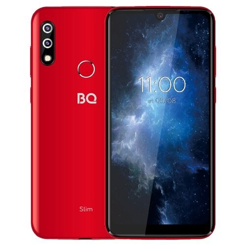 Смартфон BQ 6061L Slim 2/16 ГБ, Dual nano SIM, красный