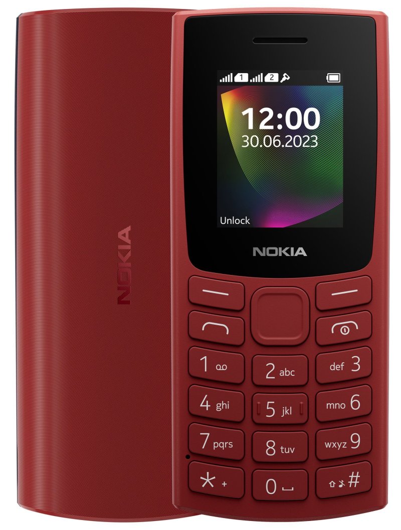 Мобильный телефон Nokia 106 (TA-1564) DS EAC Red